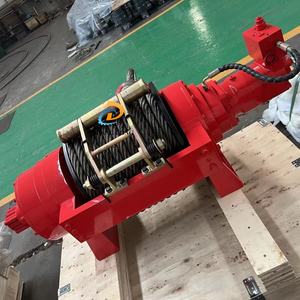 Verricelli per Recupero Stradale 4T 5T 8T 10T 15 Tonnellate 20 Tonnellate 25 Tonnellate con Motore Configurabile, Valvola di Bilanciamento e Fune Metallica - Product Image 2