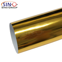 Selbst klebende Poster materialien Chrom Metallic Spiegel Gold Silber Rose Golden Grafik Plotter Schneiden Vinyl rollen