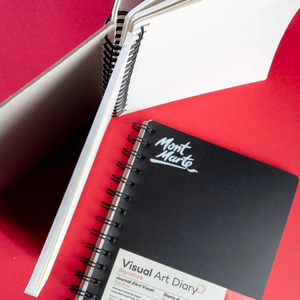 <span class=keywords><strong>Diario</strong></span> de Arte Visual Mont Marte A5, Cuaderno de Dibujo para Artistas de 120 Páginas - Product Image 5