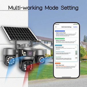 กล้องวงจรปิดอัจฉริยะ AI ตรวจจับมนุษย์ ความละเอียด 6MP เลนส์ 3 ตัว หมุนได้ ติดตามอัตโนมัติ 3 หน้าจอ รองรับ WiFi/4G สำหรับบ้าน ทนทานต่อสภาพอากาศกลางแจ้ง ใช้พลังงานแสงอาทิตย์ - Product Image 3
