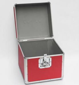 Étui de transport en aluminium pour DJ, pour <span class=keywords><strong>100</strong></span> disques <span class=keywords><strong>vinyles</strong></span> 12 pouces, robuste - Product Image 2