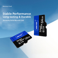 Tarjeta de Memoria Micro SD para Teléfono Móvil TF, Capacidad Completa de 16GB 64GB, Unidad Flash