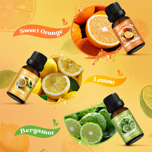 Juego de Aceites Esenciales Cítricos para Difusor, para Velas y Jabones Caseros, Naranja Dulce, Bergamota, Limón, Pomelo, Lima, Mandarina - Product Image 3