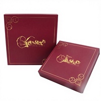 Emballage ouvert de livre fourni par l'usine de couverture de terre de ciel de chocolat de retournement personnalisé de haute qualité pour des cadeaux de bougies faites éponge