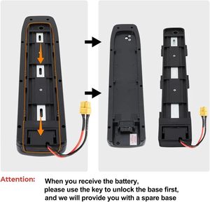 Batterie de vélo électrique 48V 14Ah 672W, pack de batteries pour vélo électrique pliable, batteries externes 36V 52V, boîtier de batterie externe - Product Image 4