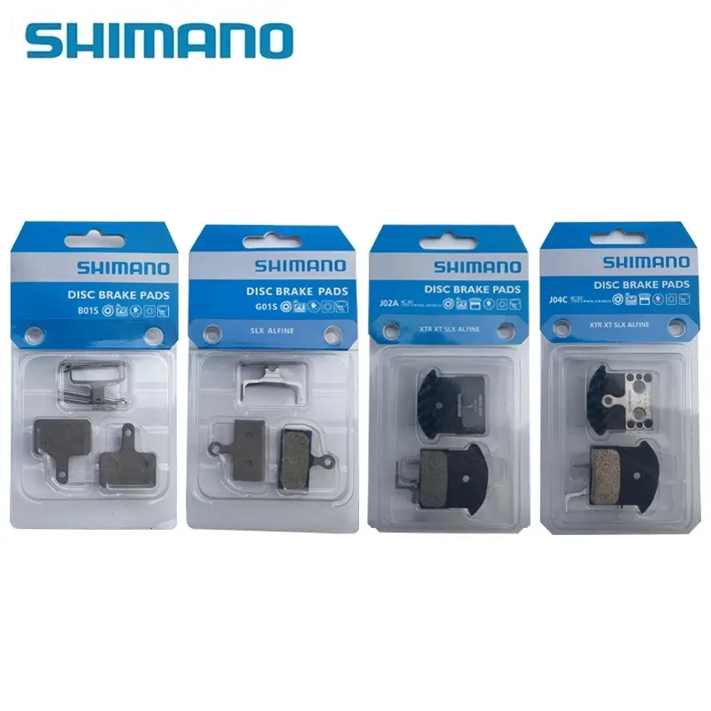 SHIMANO B01S G01S J02A J04C MTB אופניים שרף מתכת בלם Pad עבור BR-M987 M985 M785 M675 M666 M615 M575 M525 m495 M465 M395 M355