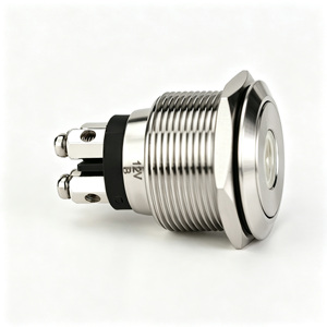 Interrupteur métallique à verrouillage IP65 de 12 mm, 16 mm, 19 mm, 22 mm, 25 mm pour panneau de machine de gravure - Product Image 6