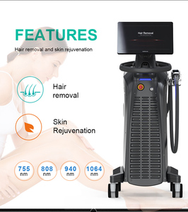 Máquina Profesional de Depilación Láser de Diodo con 2000W de Alta Potencia, 20 Millones de Disparos, Pantalla Táctil de 15.6'' para Salón, Clínica - Product Image 4