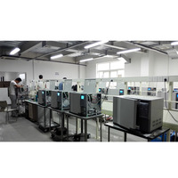 Cromatógrafo de gases de laboratorio asequible con detector FID para análisis de compuestos orgánicos