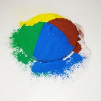 Peinture en poudre éco-responsable anti-UV pour coque de climatiseur, couleur bleu saphir RAL 5003, pour meubles et bateaux, fabriquée en Chine