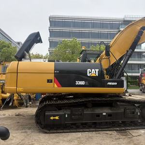 Excavatrice d'occasion CAT 336D2L 2019, poids opérationnel 36 tonnes, capacité de la benne 1,88 m, puissance 208 kW, comprend un marteau brise-roche pour le creusement - Product Image 3