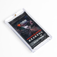 Porte-cartes magnétique 35PT, étui de protection transparent anti-UV pour cartes à collectionner TCG, vente en gros, taille standard