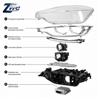 Conjunto de Faros Delanteros LED para BMW F30F35 2012-2019, Conexión Directa, Impermeables IP67, Sin Errores Canbus, Fácil Instalación