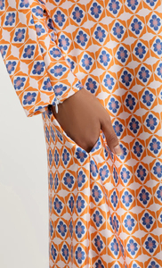 SIPO ชุดอาบายามุสลิมสำหรับผู้หญิง,ชุดเดรสยาวสไตล์ดูไบแขนยาวมีคราบเปื้อนสไตล์มาเลเซียสำหรับมุสลิม - Product Image 4