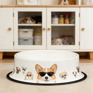 Orta Boy Köpek Mama Kabı Evcil Hayvan Mama Kapları Besleyiciler - Product Image 4