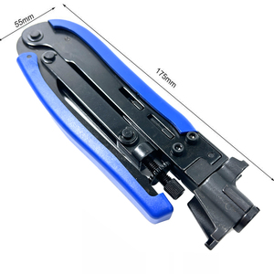 Pince à sertir pour câble RG11 avec connecteur F, compression BNC métrique 75 ohms, qualité DIY, outil de sertissage OEM - Product Image 5