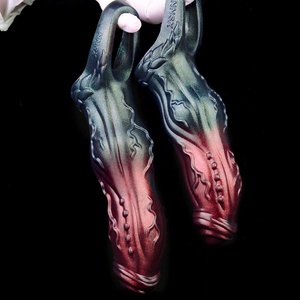 NNSX Enlargers Dog Knot Sheath Silicone Penis Sleeve Foreskin Delay Ejaculation Penis Cover <b>Dildo</b> Extender Anal Sex Toys for Men - Product Image 5