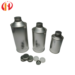 100ml hình trụ phanh chất lỏng <span class=keywords><strong>tin</strong></span> có thể rỗng hình nón với in offset biểu tượng tùy chỉnh tinplate kim loại. cho hóa chất sơn sử dụng - Product Image 1