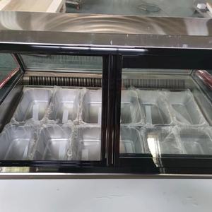 ตู้แช่ไอศกรีมเชิงพาณิชย์ตู้โชว์เจลาโตสำหรับร้านขนมซูเปอร์มาร์เก็ต - Product Image 3