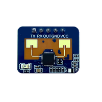 Détecteur de mouvement intelligent pour maison connectée HLK-LD2410C, capteur de mouvement PIR pour corps humain, module radar à ondes millimétriques 24G
