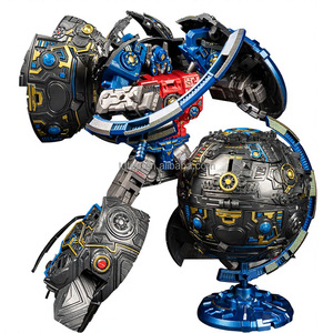 Figura de Acción Robótica Coleccionable 2 en 1, Juguete de Personaje Móvil de Plástico, Robots Premium Ensamblados, Juguetes Modelo - Product Image 1