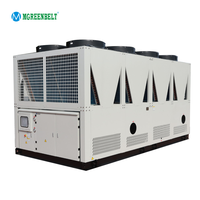 Refroidisseur d'eau à vis automatique à refroidissement par air avec moteur et engrenage, machine de refroidissement industrielle pour toutes les industries