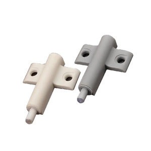 Cabinet Buffer Plastic Shock Absorber Gray And White Door Mount Wardrobe <b>Hardware</b> Single Damper Track - Product Image 1