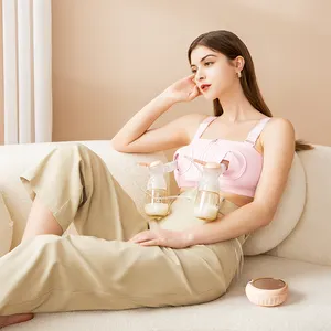 NCVI Night Light Bilateral Intelligent Breast Milk Pump Silicone Double Electric Milk Breast Pump