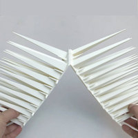 Pointes anti-oiseaux en plastique, résistantes aux intempéries, anti-pigeons, accessoires pour clôture, mur, jardin, livraison directe d'usine
