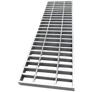 Passos de engenharia de passarela de grade de piso de metal galvanizado de alta qualidade personalizado