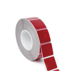 <span class=keywords><strong>DM</strong></span> 9600 Factory Industry Wholesale Cinta Reflectiva attenzione sicurezza stradale rosso bianco giallo nastro riflettente in poliestere per veicoli - Product Image 4