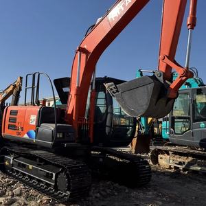 Excavatrice moyenne Hitachi ZX120 de 12 tonnes, d'occasion, certifiée CE/EPA, en stock, moteur, boîte de vitesses, pompe, PLC, directement de l'usine - Product Image 1