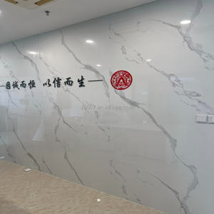 ヴィラ、アパート、地下室、浴室、キッチン用のフェイク大理石PVC防水壁パネル - Product Image 2