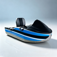 Kart aquatique électrique EPP, bateau à réaction, mini-bateau rapide anti-affondrement pour usage commercial, adapté aux lacs et mers