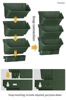 Forest Box Patent V18 Jardinière verticale auto-arrosante pour jardin mural, pour intérieur et extérieur, vente en gros, fournisseur en vrac