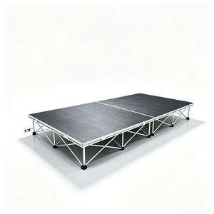 Plateforme de scène pliable en aluminium en gros, scène mobile portable pour événements - Product Image 1