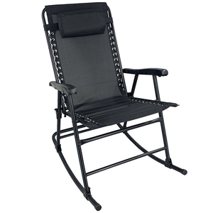 Portable Kids Adults Zero Gravity <b>Reclining</b> <b>Folding</b> Beach <b>Chair</b> Rocking Recliner - Product Image 1