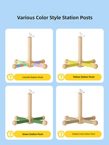 PAIPET - Juguete Interactivo para Pájaros con Tablero de Madera Natural, <span class=keywords><strong>Gimnasio</strong></span> para Loros con Escalera para Trepar y Columpios para Periquitos - Product Image 2
