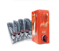 Concurrerende prijs op maat gemaakte folie pouch 10L Bib Bag wijnzak In-Box aseptische zak voor vruchtensap