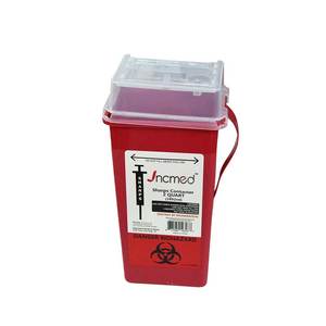 Dùng một lần PP 2 QT sharps bin sharps <span class=keywords><strong>container</strong></span> - Product Image 6