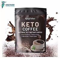 KingFisher Café Keto Naturel au Chocolat pour la Perte de Poids et le Contrôle de la Graisse – Substitut de Repas Brûle-Graisse Plus