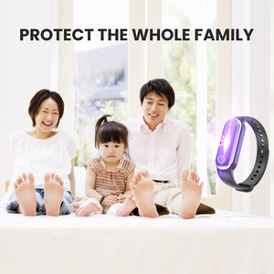 <span class=keywords><strong>Pulsera</strong></span> Ultrasónica Portátil <span class=keywords><strong>Antimosquitos</strong></span> con Interruptor Táctil, Repelente Electrónico Inteligente para Actividades al Aire Libre - Product Image 4