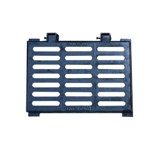 Vierkante Industriële Bouw Riool Afvoer Deksel Ductiel Gietijzer Putdeksel Regenrooster - Product Image 1