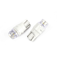 Lampes LED RCJ super lumineuses pour l'intérieur de voiture, T10 1206 3014Chips 800LM 12-24V, métal céramique, clignotants automatiques