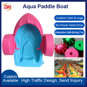 Bote de Remo Inflable Portátil de Plástico para Piscina, Bote Acuático de Diferentes Colores para Niños y Adultos - Product Image 5