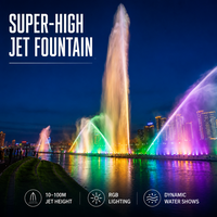 Fuente de Niebla Programable para Exteriores con Efectos Dinámicos de Niebla e Iluminación para Proyectos de Paisajismo Nocturno en Plazas Urbanas, Ingeniería B2B