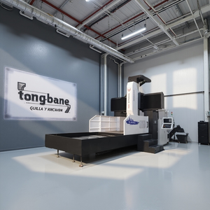 Hochleistungs-4-Achsen-Fanuc-CNC-Portalfräsmaschine BT50 Tongbang XK3774 Stahl-Luft-und Raumfahrt komponenten Automatischer Werkzeug wechsler CE - Product Image 1