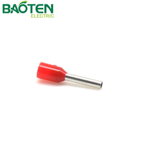 BAOTENG E0508 Terminal Tembaga Kuningan Elektrik Lugs Terminal Aluminium Lug Pin Terminal
