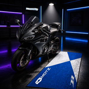 <span class=keywords><strong>Tapis</strong></span> de <span class=keywords><strong>garage</strong></span> antidérapant en velours absorbant l'huile avec logo personnalisé pour <span class=keywords><strong>moto</strong></span>, idéal pour l'exposition et la course - Product Image 1