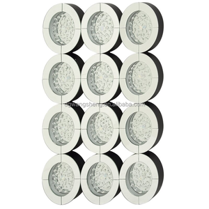 Crystal Diamond Framed <strong>Rectangle</strong> Decorative <strong>Wall</strong> <strong>Mirror</strong> - Product Image 5